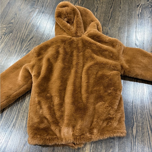 Lucky Brand Los Angeles Faux Fur Coat - Picture 3 of 4